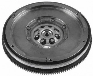 KIT AMBREIAJ cu VOLANTA MASA DUBLA SACHS MERCEDES SPRINTER 3-T 211 CDI 109CP tip motor 646 - Img 2