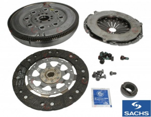 KIT AMBREIAJ si VOLANTA MASA DUBLA SACHS CITROEN C3 1.6 HDI 90CP / 109CP 9HX - Img 4