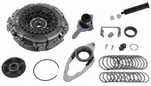 KIT AMBREIAJ DUBLU USCAT LUK cutie DSG 7+1 VW GOLF PLUS 1.6 TDI 105CP pana in 06.2011 - Img 3