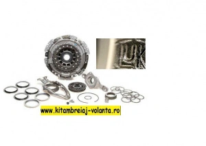 KIT AMBREIAJ DUBLU USCAT LUK cutie DSG 7+1 VW CADDY 1.6 TDI 102CP dupa 06.2011 - Img 2