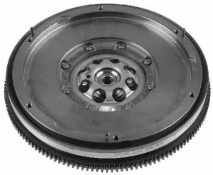KIT AMBREIAJ cu VOLANTA MASA DUBLA SACHS MERCEDES SPRINTER 3,5-T 313 CDI 129CP tip motor 646 - Img 2