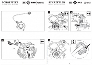 KIT AMBREIAJ cu RULMENT PRESIUNE LUK OPEL ASTRA H 1.9CDTI 100CP / 120CP / 150CP si cutie viteze M32 pana in 06.2008 - Img 2