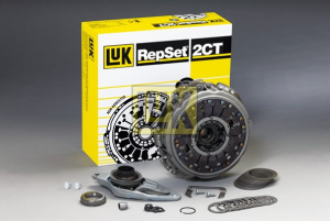 KIT AMBREIAJ DUBLU USCAT LUK cutie DSG 7+1 VW GOLF PLUS 1.9 TDI 105CP - Img 4