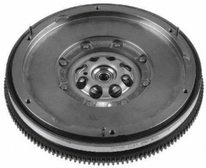 KIT AMBREIAJ cu VOLANTA MASA DUBLA SACHS MERCEDES SPRINTER 3,5-T 311 CDI 109CP tip motor 646 - Img 2