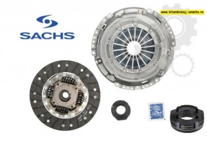 KIT AMBREIAJ cu RULMENT PRESIUNE SACHS ( pt echipare fabrica VOLANTA MASA SIMPLA ) VW GOLF VII 1.6 TDI 90CP / 105CP / 110CP