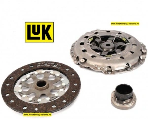 KIT AMBREIAJ cu RULMENT PRESIUNE LUK BMW E46 318D 116CP cod motor M47 dupa 04.2003