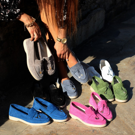 Mocasini Premium Piele Naturala Star (+culori) - Img 2