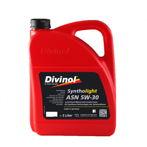 Ulei de motor pentru autoturisme, DIVINOL SYNTHOLIGHT ASN 5W-30 5L