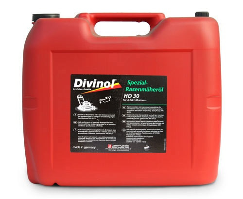 Ulei de motor in 2 timpi, ulei de lant, DIVINOL RASENMÄHERÖL 10W-30, API SJ, 20L