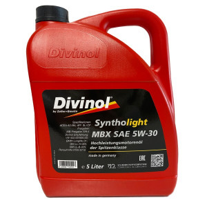 Ulei de motor pentru autoturisme, DIVINOL SYNTHOLIGHT MBX 5W-30 5L