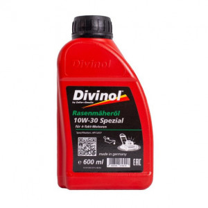 Ulei de motor in 4 timpi, ulei de lant, DIVINOL RASENMÄHERÖL 10W-30, API SJ, 0.6L