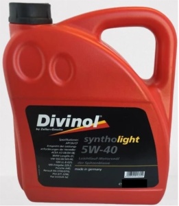Ulei de motor, DIVINOL SYNTHOLIGHT 5W-40, 5L