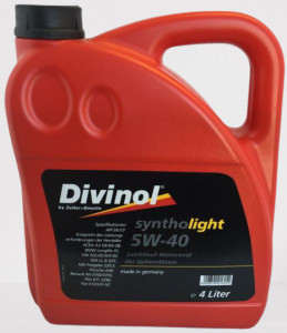 Ulei de motor, DIVINOL SYNTHOLIGHT 5W-40, 4L