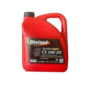 Ulei de motor pentru autoturisme, DIVINOL SYNTHOLIGHT C5 0W-20, 5L