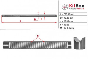 Ax cremalier, Mercedes ML, W164, X164, 150088M, HV0056, R08