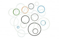 Segment teflon pentru caseta de directie, PTFE, 38.53x43.2x2.41/2.33