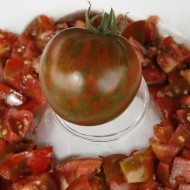 Tomate cherry Black Zebra