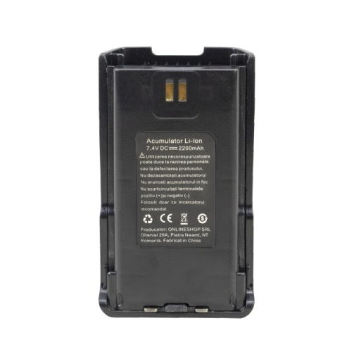 Acumulator PNI PB-R17 pentru statie radio portabila PNI PMR R17, Li-Ion, 2200mAh, 7,4V - Img 7