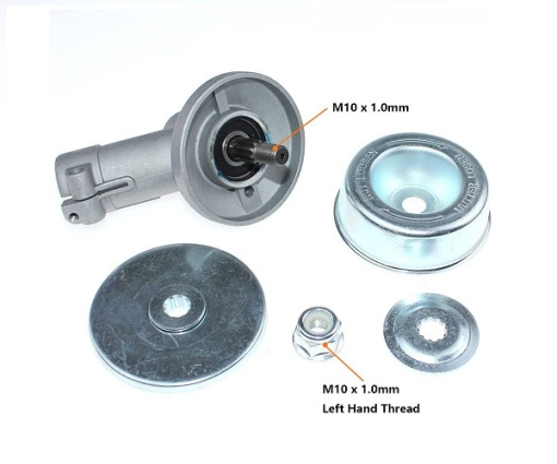 Angrenaj unghiular compatibil Stihl FS 55, FS56, FS70 - (pătrat - 25,4mm) - Img 3