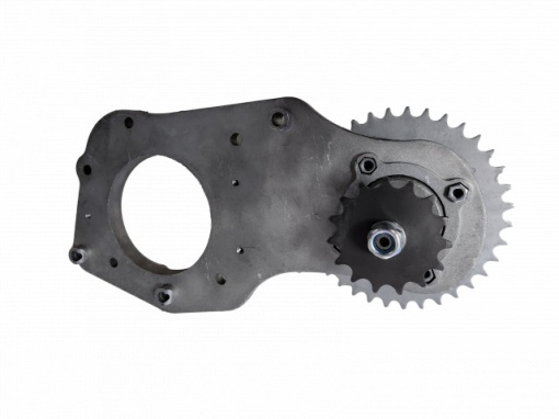 Ansamblu de pinioane reductor kit motor bicicleta (4 timpi 80cc) - Img 2