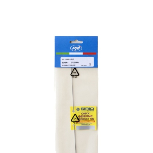 Antena CB Sirio SUPER 9 cu fluture, lungime 155 cm, 27 - 28.5 MHz, 250W, montura, cablu RG58 de 4m si mufa PL259 incluse - Img 7