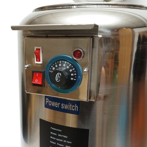 Aparat automat de pasteurizare din inox pentru lapte, sucuri, capacitate 20L 305x350x300mm - Img 7
