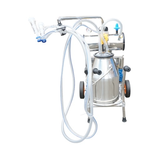 Aparat de muls oi 1 post 750W, 220V bidon inox 25L, grup de muls cu 2 mansoane, presiune vid 40-50 kPa, pulsatii 60-80 cpm - Img 4