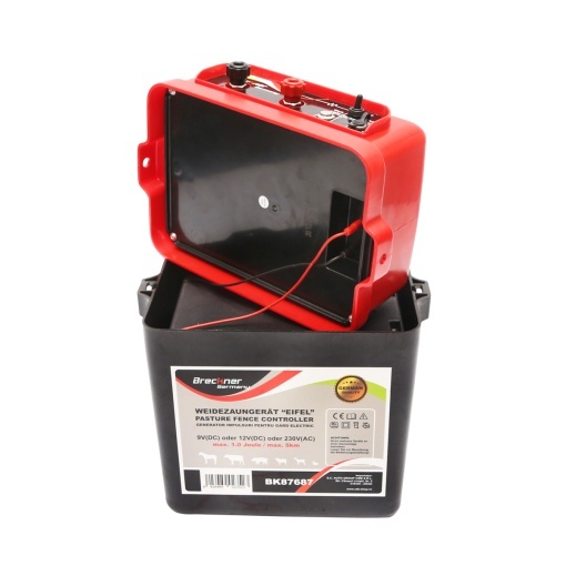 Aparat generator impulsuri 9-12/220V 1 Joule 5 km cu baterie uscata 9V/90Ah Breckner Germany - Img 4
