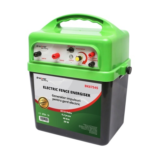 Aparat generator impulsuri DC 220V/AC 12V 6.2 Joule, 40 km gard electric Breckner Germany - Img 2