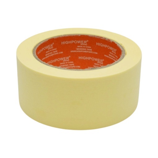 Banda adeziva mascare uz general 48mm x 36m din hartie galbena HighPower - Img 5