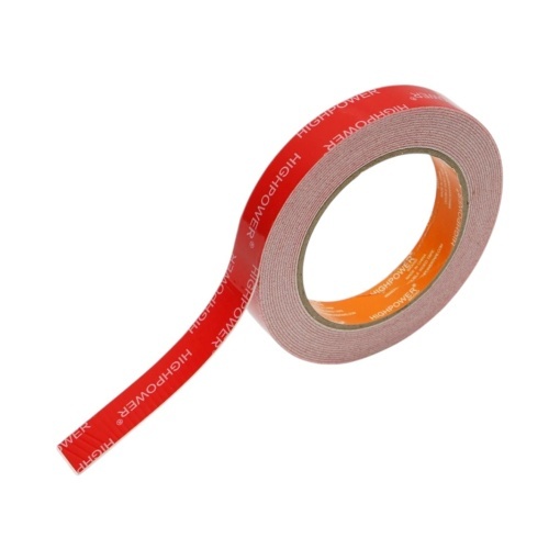 Banda dublu adeziva spuma alba PE 18mm x 5m HighPower - Img 2