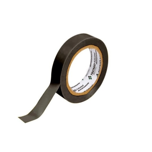 Banda izolatoare PVC, grosime 0.13 mm, 15 mm x 10 m. Neagra