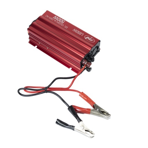 Bax cu 20 bucati invertor de tensiune PNI L650W alimentare duala 12V/24V, iesire 230V, 500W, sinus modificat, mufa USB 5V 500mAh, cu clesti alimentare si mufa de bricheta inclusa - Img 12