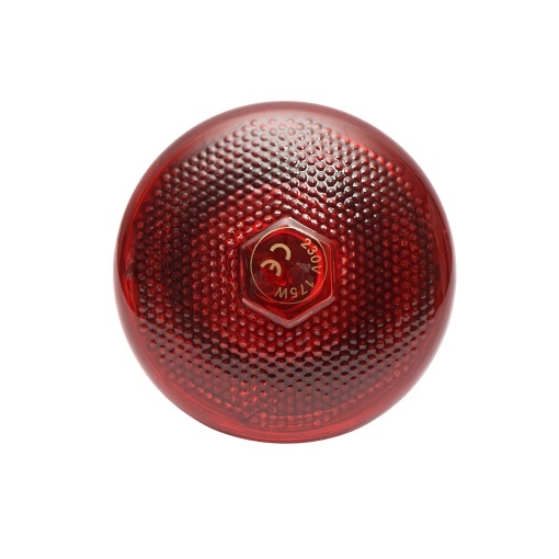 Bec pentru incalzire pui, animale cu infrarosu E27, 175W, 230V - Img 2