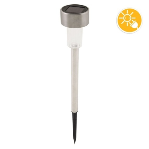 BLOSSOM: Tarus solar de gradina cu LED. Plastic cu finisaj aluminiu - Img 2