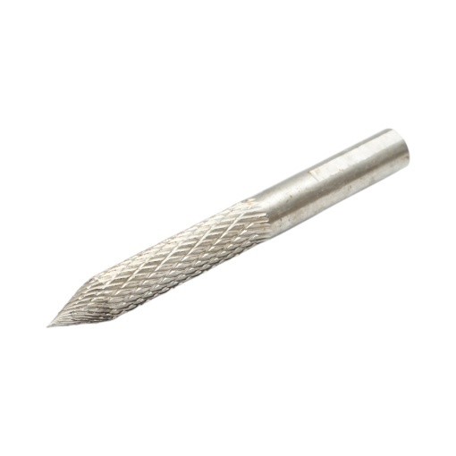 Burghiu cutter calibrare orificii petice anvelope tip ciuperca 12x108mm otel aliat 94-012 Breckner Germany - Img 3
