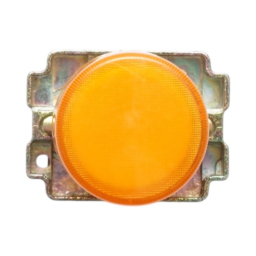 Buton indicator LED galben 220V LAY5 Breckner Germany - Img 3