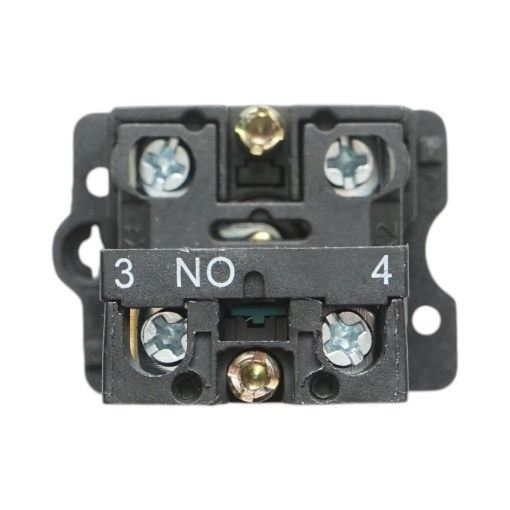 Buton indicator LED galben cu rezistenta integrata 1NO, 24V LAY5 Breckner Germany - Img 5