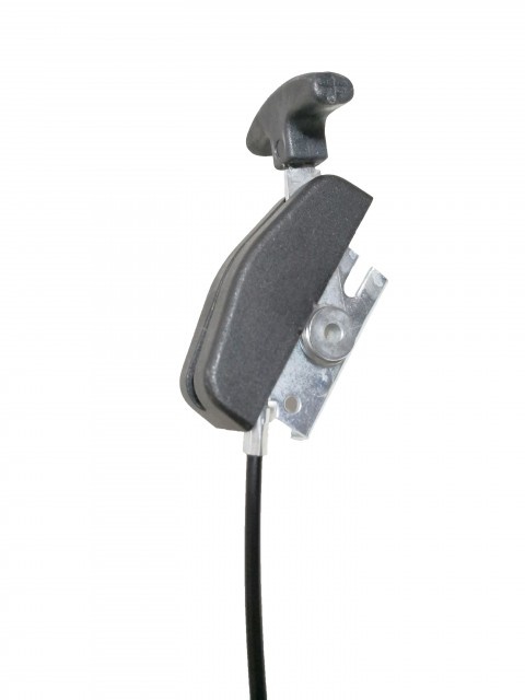 Cablu acceleratie + maneta 130 cm compatibil Bronto, Szentkiraly, Robix, Ruris - Img 3