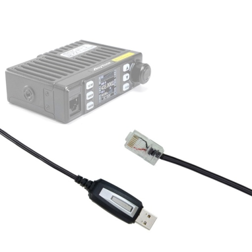 Cablu de programare pentru statii radio PNI Anytone AT-779UV, lungime 100 cm mufa RJ45 - Img 7