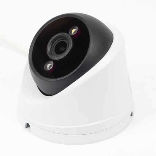 Camera supraveghere video PNI IP808JS, POE, 8MP, 2.8mm, black light, filmeaza color noaptea, pentru exterior, alb - Img 5