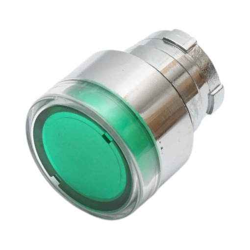 Cap buton comanda iluminat verde Ø 22mm LAY5 Breckner Germany - Img 2