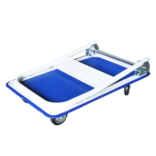 Carucior depozit cu platforma de transport 150Kg 725x475x840mm - Img 4