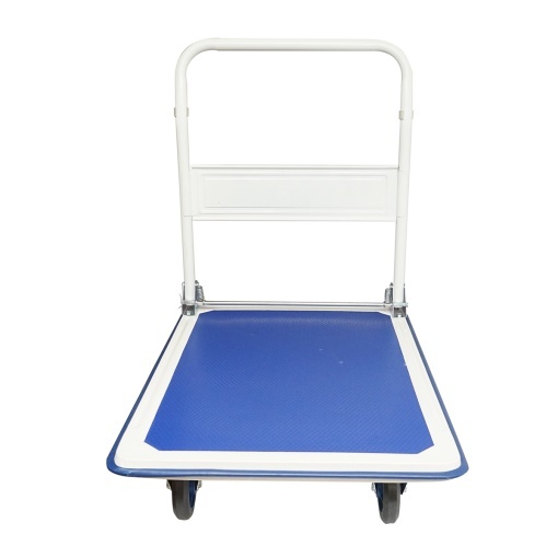 Carucior depozit cu platforma de transport 300Kg 910x610x875mm - Img 4