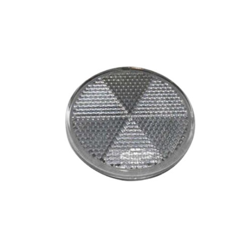 Catadioptru reflectorizant rotund alb fi 60 mm - Img 2