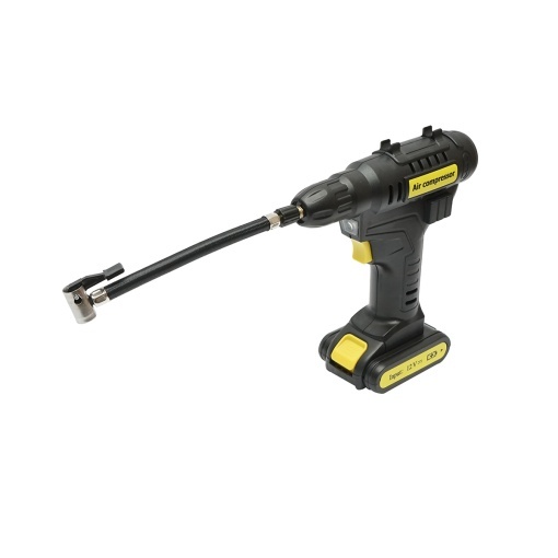 Compresor aer auto umflat roti portabil digital 12V/120W, 150 PSI, iluminare LED, baterie Li-ion 2000mAh Breckner Germany - Img 3