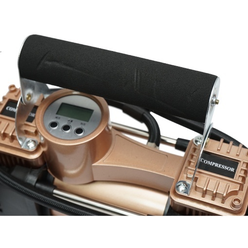 Compresor aer umflat roti 12V 180W, 150PSI, 45l/min, cablu 3m pentru priza bricheta auto Breckner Germany - Img 5
