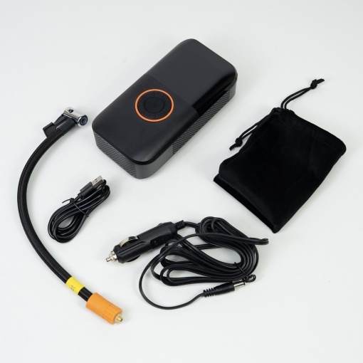 Compresor auto cu acumulator PNI CPA100S 3-150 PSI, 2000mAh 14.8Wh, lanterna LED, 5V 2A - Img 6