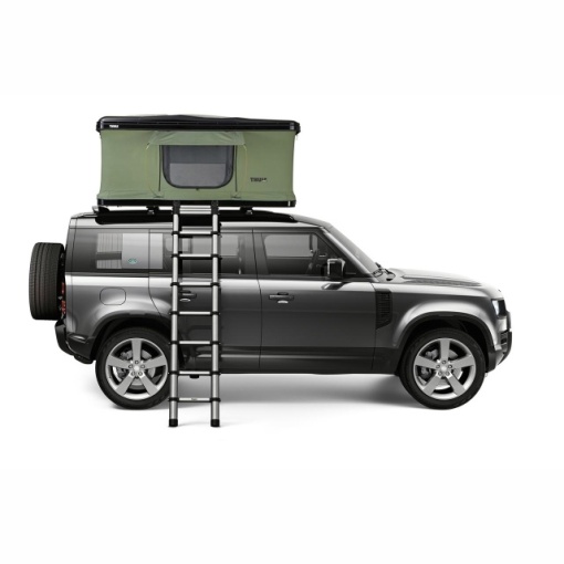Cort auto cu prindere pe plafon, Thule, Basin, 2 persoane, Hard-Shell, Negru - Img 3