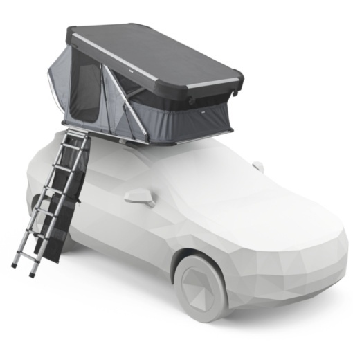 Cort auto cu prindere pe plafon, Thule, Widesky, pentru 2 persoane, Ashland Grey - Img 2